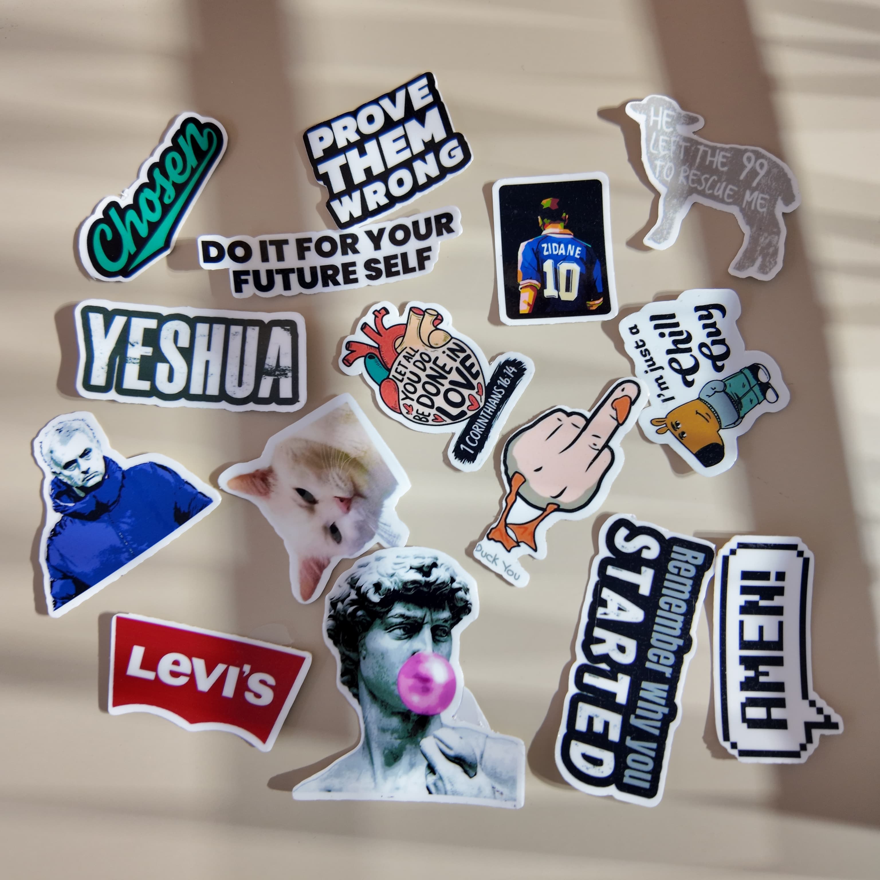 Cool vibes 2 sticker set