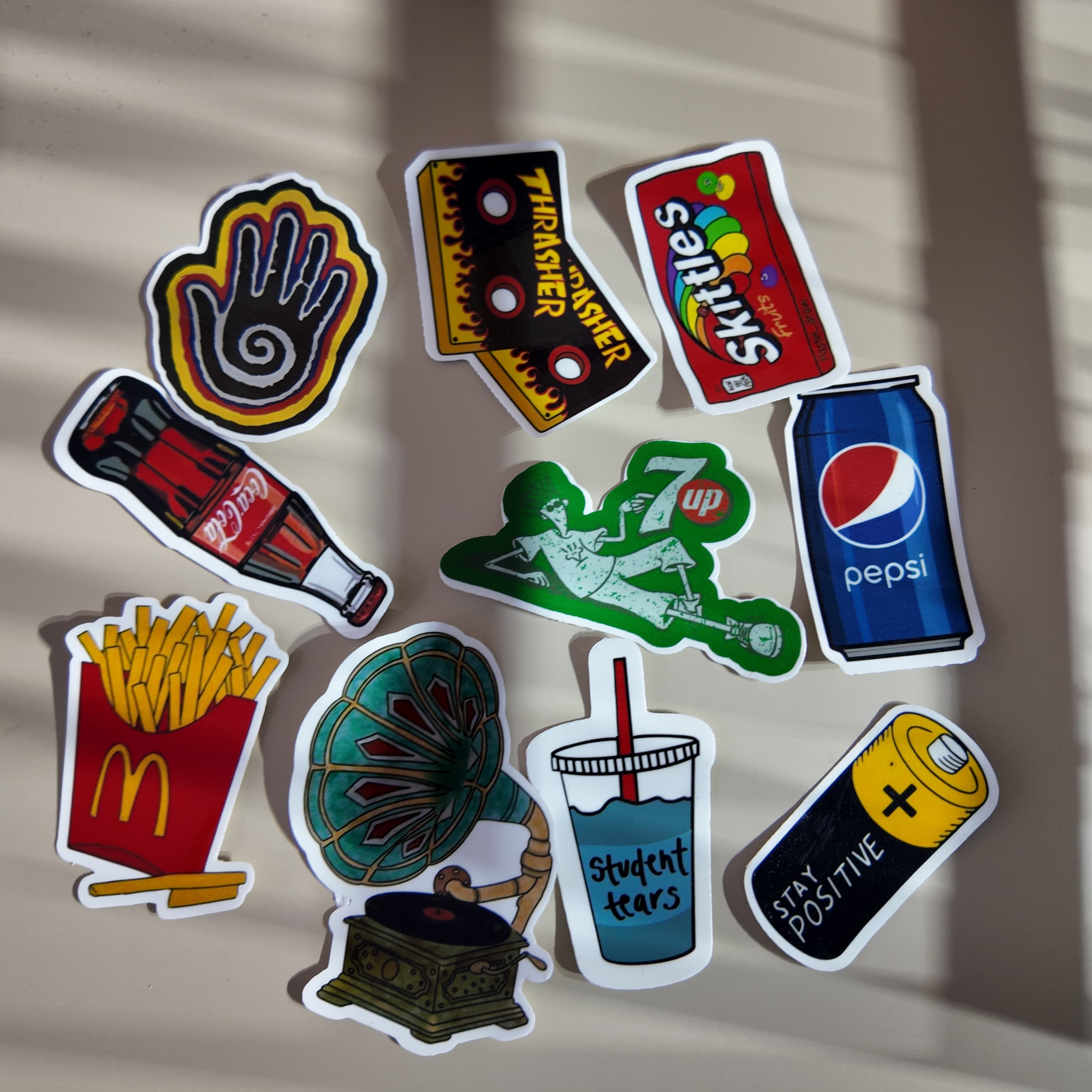 Foodies sticker set